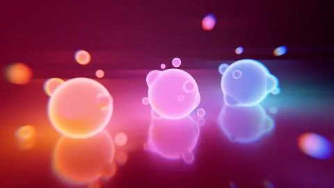 Light Orbs Illustrazione stock