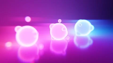 Light Orbs Illustrazione stock