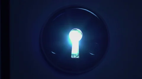 Light Outside the Keyhole Stock Footage 123805860