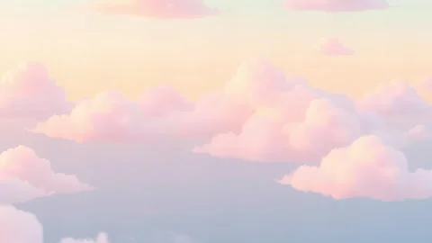 Light over the clouds Stock Footage 306826071