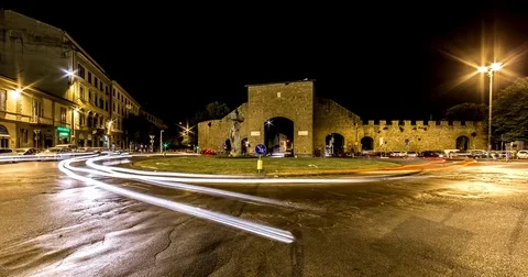 Light Painting overnight Stock Footage 74142428