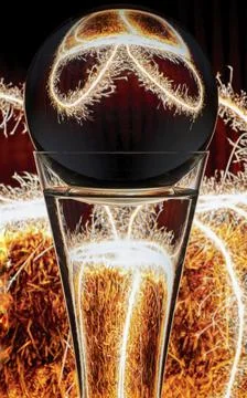 Light Painting Refraction Stock Photos
