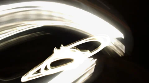 Light painting timelapse Video stock 32263779