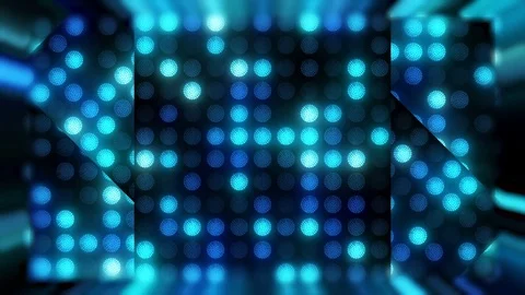 Light Panels Flickering Background | Stock Video | Pond5