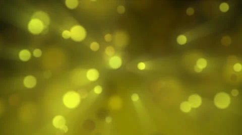 Light Particle Animated Background - Yellow Stock Footage 23030006