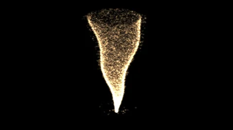 Light Particle Tornado - Loop Stock Footage 36803504