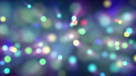 Light particles bokeh loop moving Stock Footage 71106859