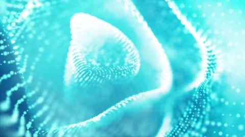 Light particles floating in beautiful organic slow motion Video stock 78543336