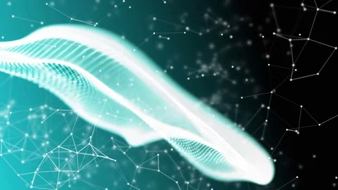 Light particles floating in beautiful organic slow motion Stock Footage 80522105