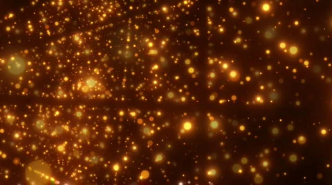 Light particles glittering in space Vidéo 723390
