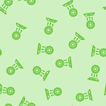 Light particles interacting chip line vector seamless pattern イラスト素材