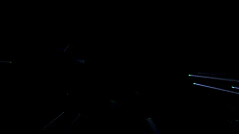 Light Particles Vortex Glowing Green Loop Beams Animation Abstract Background Stock Footage 332298964