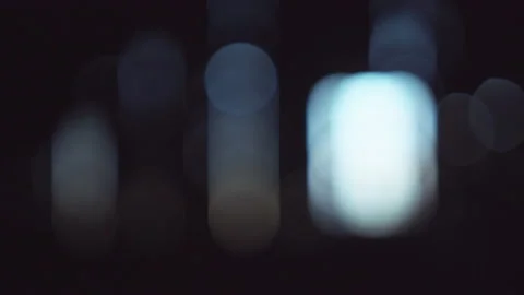 Light passing between plank of an old barn / Artistic bokeh Stock Footage 130883882