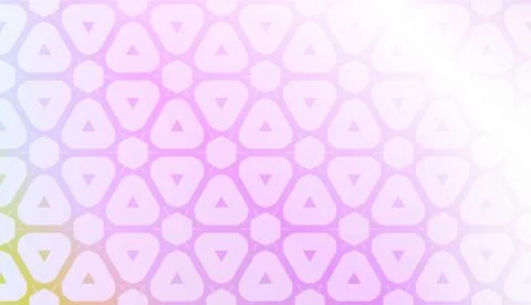 Light Pastel color Gradient Background with Geometric Pattern. For Your Graph Stock Illustration