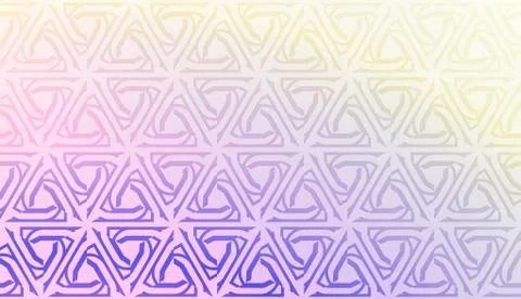 Light Pastel color Gradient Background with Geometric Pattern. For Your Graph Stock Illustration