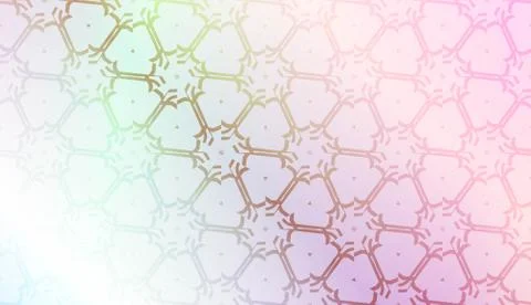 Light Pastel color Gradient Background with Geometric Pattern. For Your Graph Stockillustratie