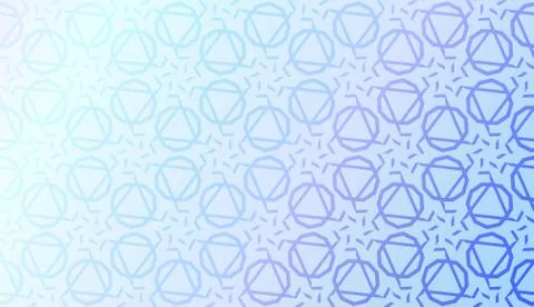 Light Pastel color Gradient Background with Geometric Pattern. For Your Graph Stock Illustration