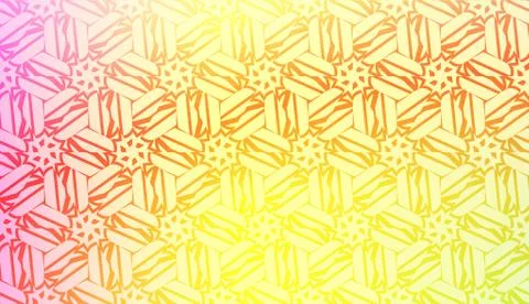 Light Pastel color Gradient Background with Geometric Pattern. For Your Graph Illustrazione stock