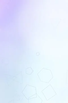 Light pastel gradient backdrop with delicate outlined geometric shapes, cre.. Stock Illustration