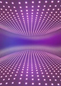 Light path to infinity on a pink Light path to infinity on a pink backgrou... Stock Photos