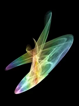 Light pattern, artwork Stock Illustration