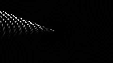 Light pattern creates geometric shapes in dark space Stock Footage 339326382