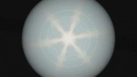 Light pattern in dark space creates intriguing visuals for designs Stock Footage 337378243
