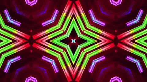 Light Pattern Laser Party animation Stock Footage 233672524