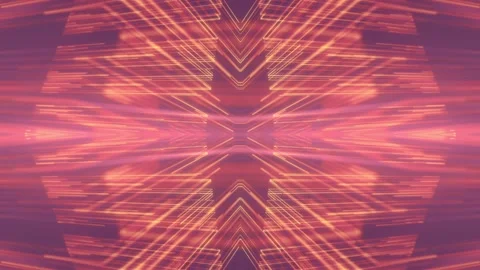 Light pattern of moving energy lines. Digital art. 3d rendering loop animation Stock Footage 255008449