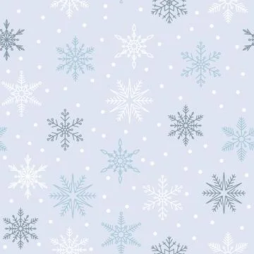 Light pattern with snowflakes Stock Illustration