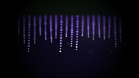 Light patterns create a visual display in dark background Stock Footage 338278992