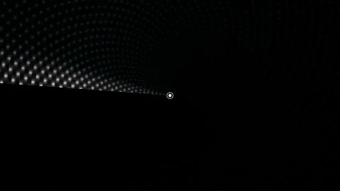Light patterns create visual effects in dark space Stock Footage 339322645