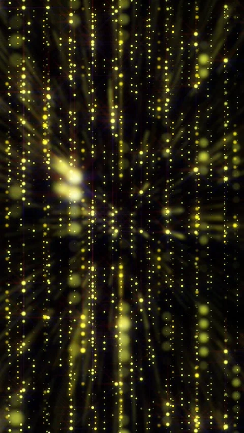 Light patterns flicker in the dark Stock Footage 313123642