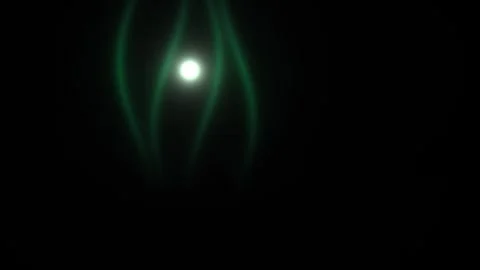Light patterns form in dark space Stock Footage 338293223