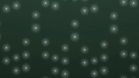 Light patterns move on a dark surface creating star shapes Stock Footage 338324553