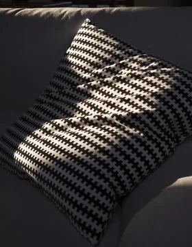 Light on pillow Stock Photos
