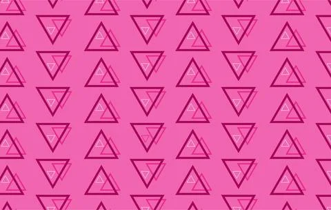 Light pink abstract image with bright triangles for your brand book. Illustrazione stock