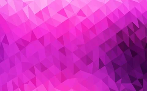 Light Pink, Blue vector abstract polygonal texture. Stock Illustration