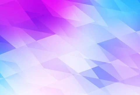 Light Pink, Blue vector backdrop with rhombus. Illustrazione stock