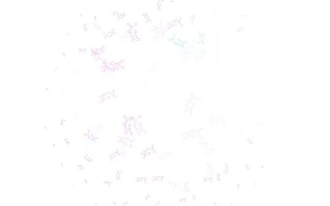 Light Pink, Blue vector backdrop with artificial intelligence data. Stock Illustration