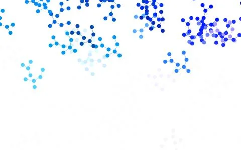 Light Pink, Blue vector backdrop with artificial intelligence data. Illustrazione stock