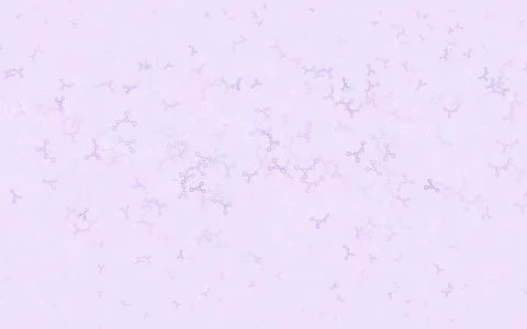 Light Pink, Blue vector backdrop with artificial intelligence data. Stock Illustration