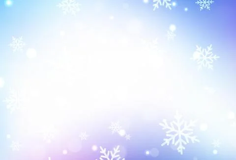 Light Pink, Blue vector backdrop in holiday style. Stock Illustration