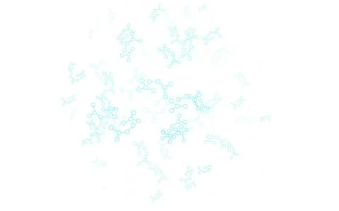 Light Pink, Blue vector backdrop with artificial intelligence data. イラスト素材