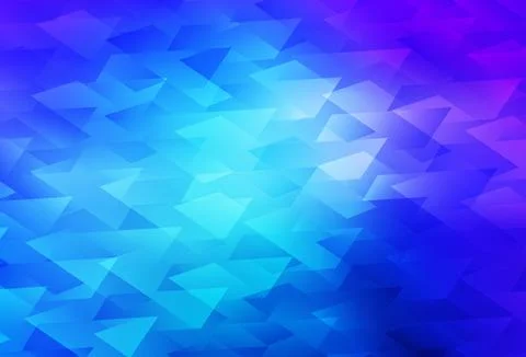 Light Pink, Blue vector backdrop with rhombus. Stock Illustration