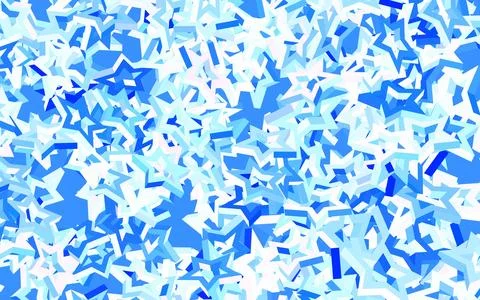 Light Pink, Blue vector backdrop with small and big stars. Stock Illustration