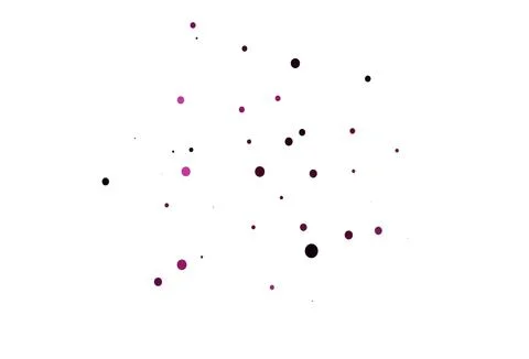 Light Pink, Blue vector background with bubbles. Illustrazione stock