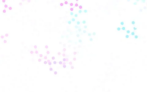 Light Pink, Blue vector background with forms of artificial intelligence. Ilustración de archivo