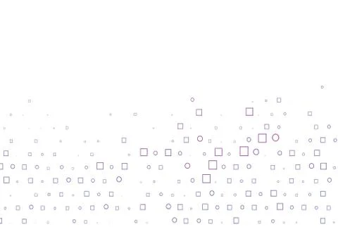 Light Pink, Blue vector background with circles, rectangles. 스톡 일러스트