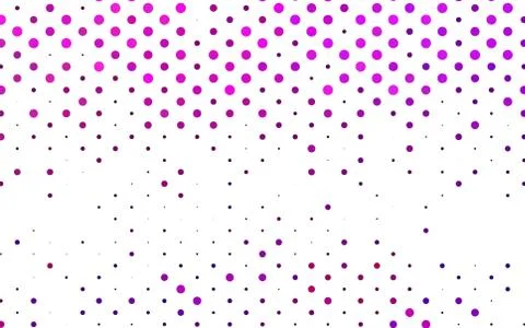 Light Pink, Blue vector background with bubbles. 스톡 일러스트
